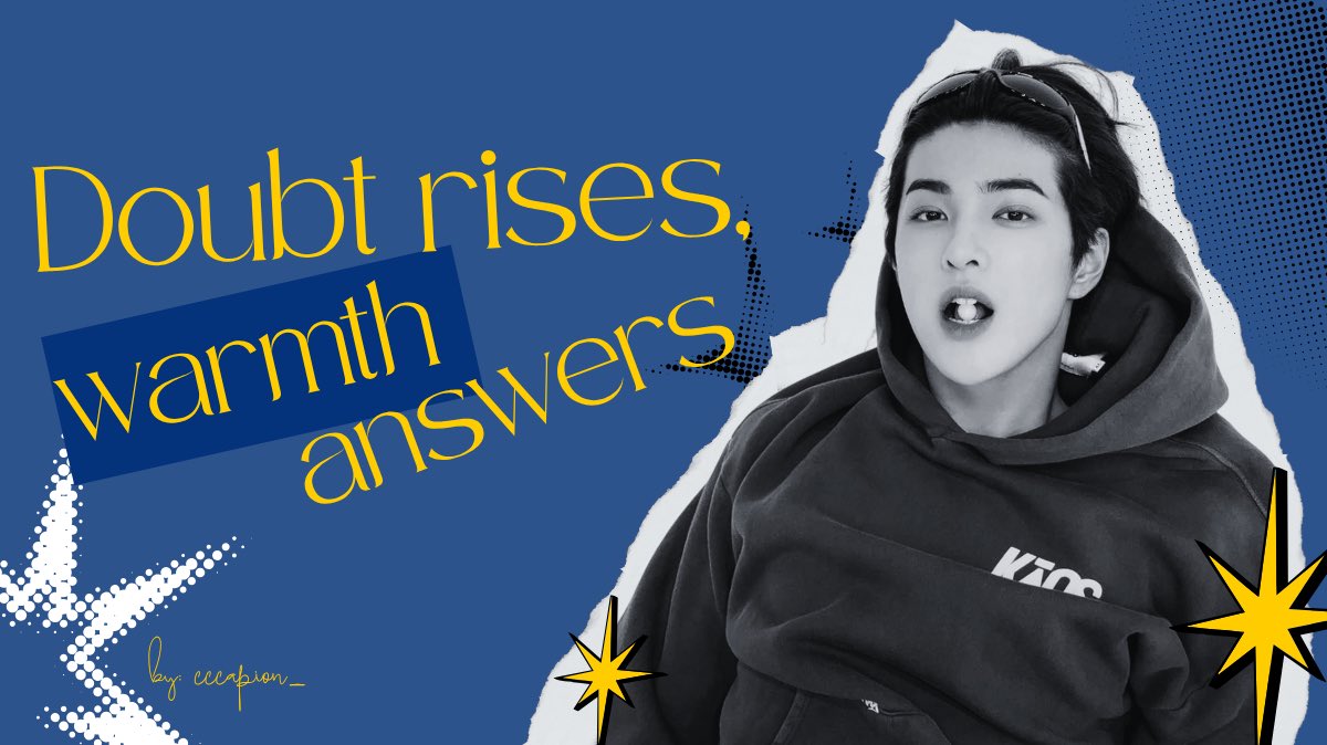 cccapion_'s tweet image. Doubt Rises, Warmth Answers.

#Keonho Local Alternative Universe 
by: cccapion_