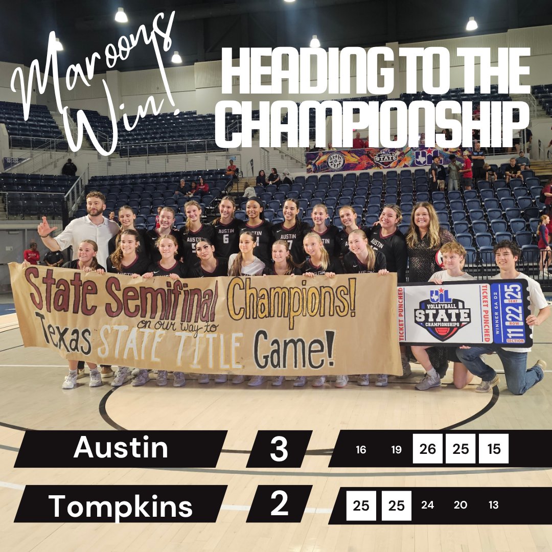 Austin High Volleyball tweet media