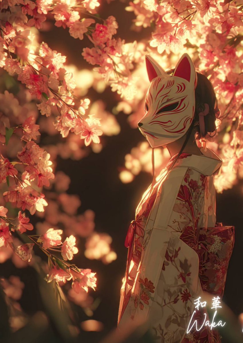 Sc4pQxCJNA27744's tweet image. 【狐面の女性】
#Fox-Masked Woman
🌸 Shop on Etsy 
#NinjaArt #ZenArt #JapaneseAesthetic #WakaArt