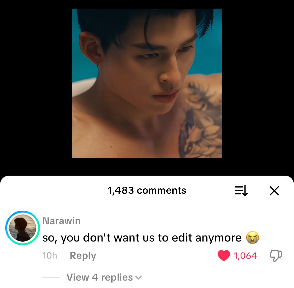 narawheatbread's tweet image. lmaoo gmmtv and me mat accs have been too good at making edits, they’re taking away the jobs of fandom editors 😭 

on a serious note pls keep making edits!! they’re extremely helpful in reaching audiences beyond our fandom and we’re licku to have u guys 😙

#MeAndTheeSeriesEP1