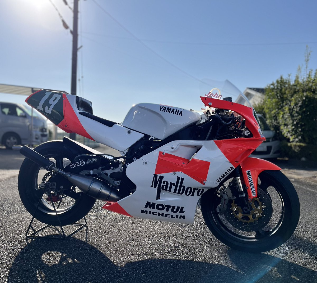 今日は新型パーツの製作。

#YZR