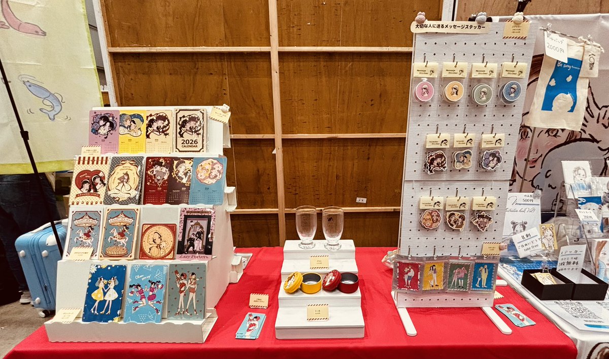 yukyu_kyuka's tweet image. 2日目！本日も
よろしくお願いしますー！！

#デザフェス62