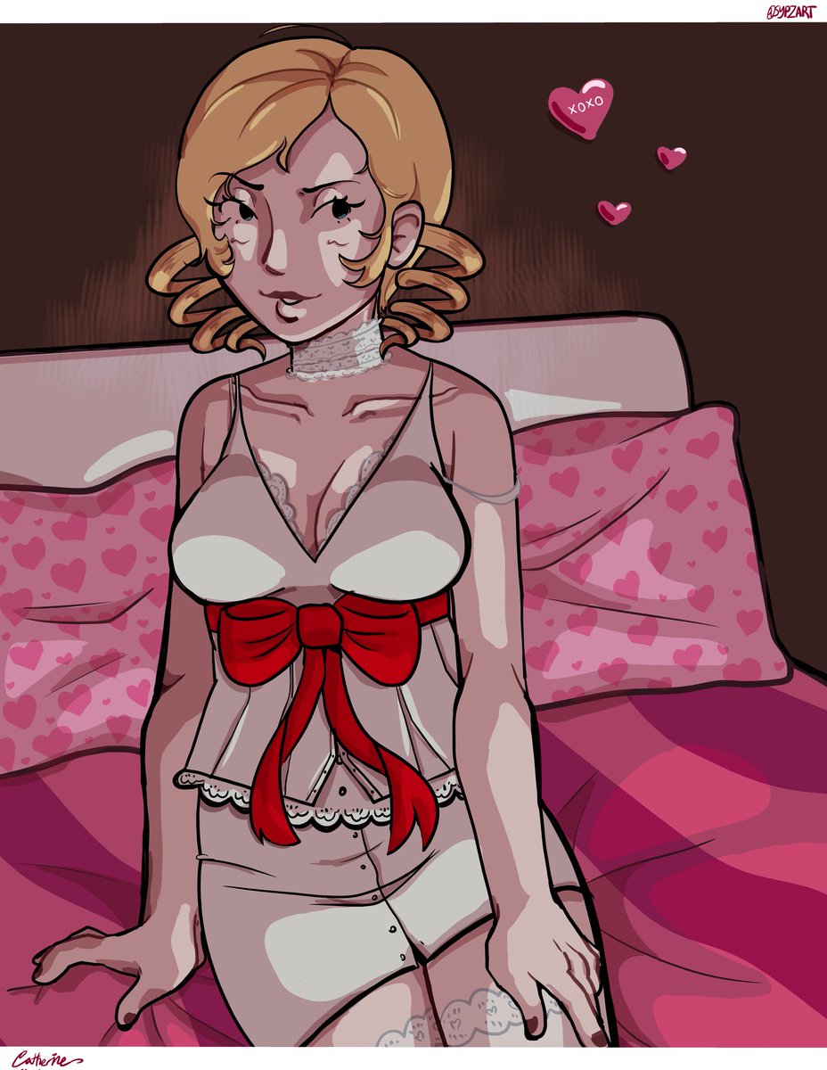 sypzart's tweet photo. ❤️🖤 #atlusfaithful #atlus #catherinegame #catherinefullbody https://t.co/VhhhViWV0t