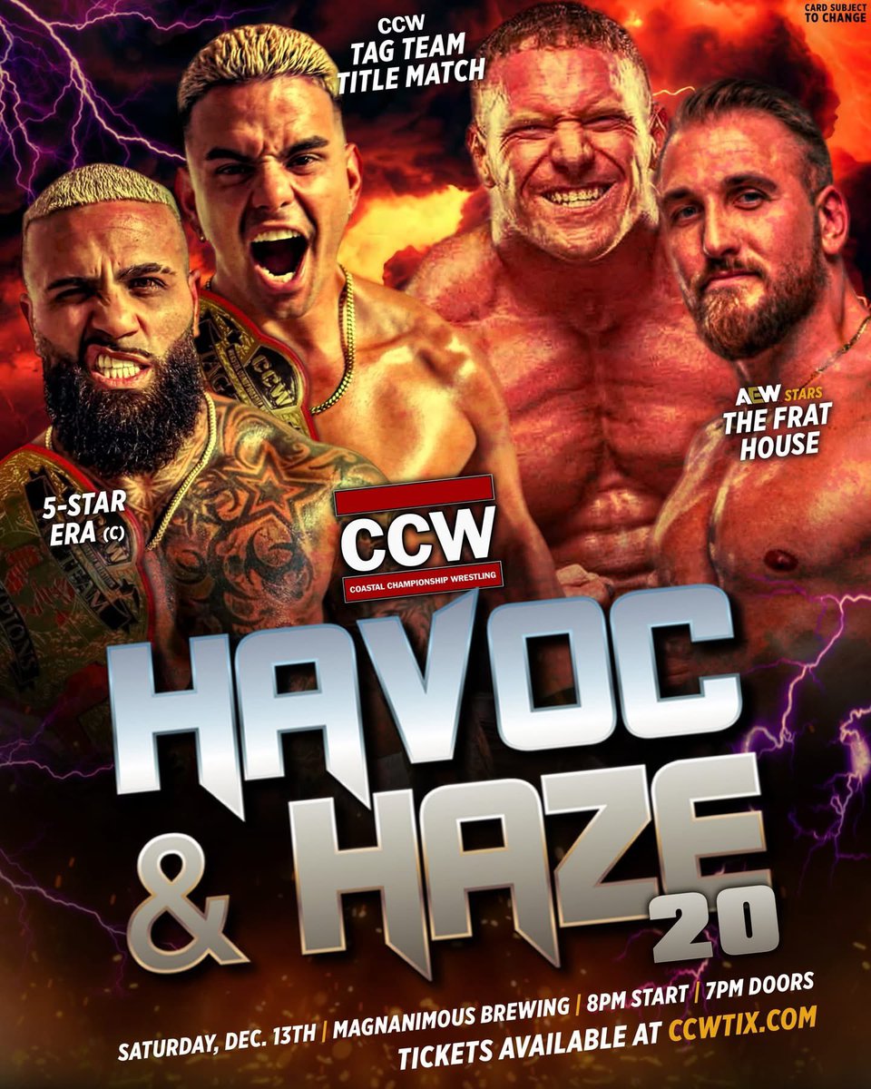 Coastal Championship Wrestling tweet media