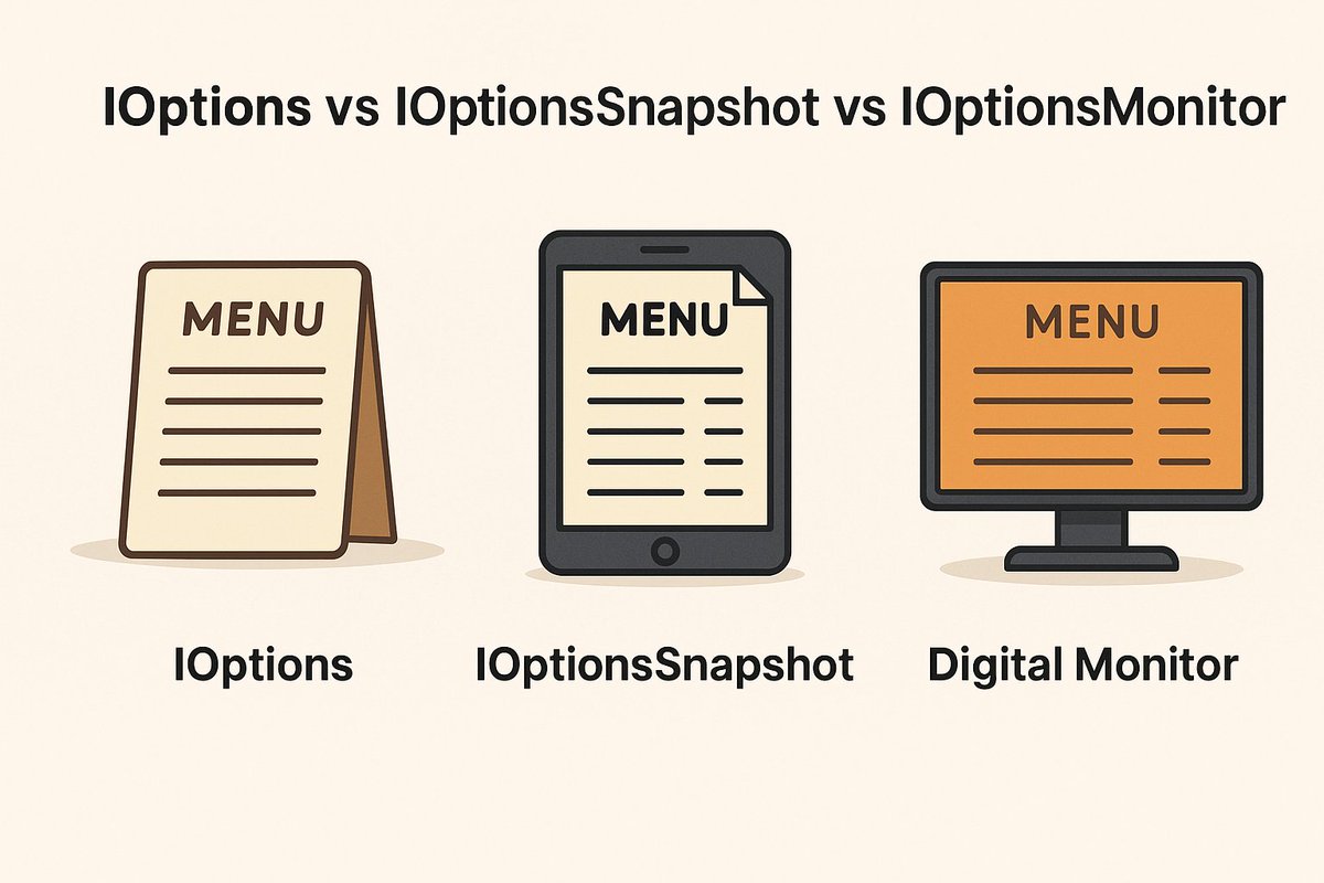 dotnet_fs_dev's tweet image. IOptions vs IOptionsSnapshot vs IOptionsMonitor in .NET 
open.substack.com/pub/dotnetfull…