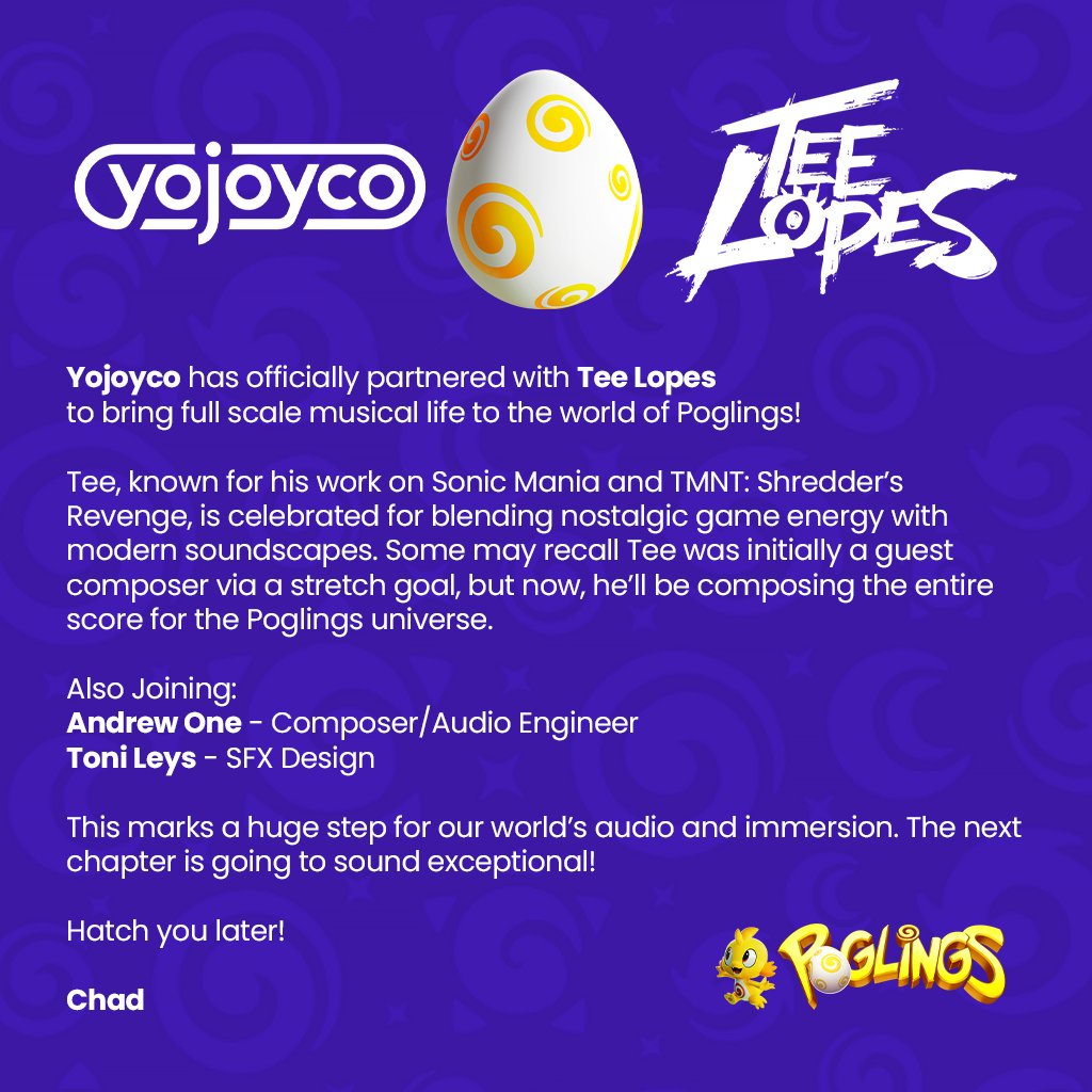 Welcome to the <a href="/Poglings/">Poglings 🥚 Wishlist On Steam</a> family <a href="/TeeLopes/">Tee Lopes</a>!