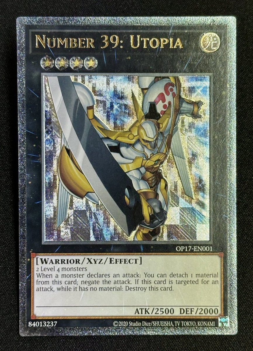 遊戯王 他言語特価】 No39希望皇ホープ【EU版 レリーフ】 入荷しました