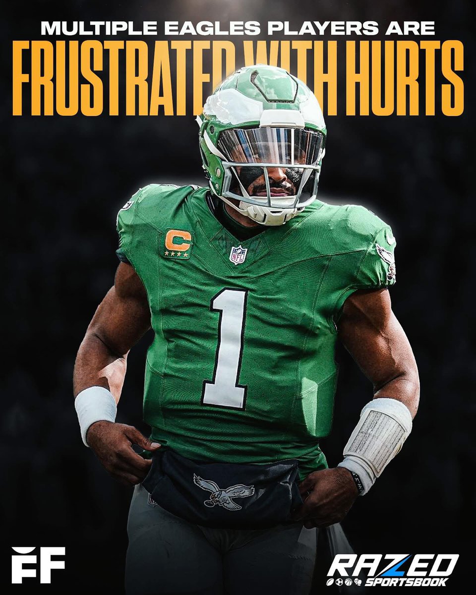 StephinMcC's tweet photo. Already told @jimrome KP is a bum. This shit gets to me. If you wanna be frustrated hand in your ring then, @JalenHurts is goated. It’s so BS. You don’t like it? Bounce then. We want winners not seekers. Thank you Jalen for being a dawg. 

They don’t want it - @myfabolouslife https://t.co/kTHvLdul8s