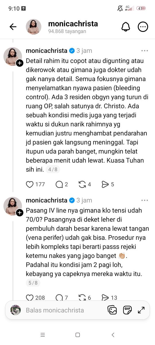 daisyastera's tweet image. Buat yang masih meragukan kebenaran cerita Dr. @GiaPratamaMD tentang &quot;Rahim Copot&quot;, nih ya, salah satu obgyn yang menangani kasus tersebut sudah speak up.