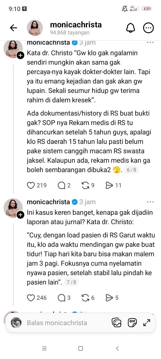 daisyastera's tweet image. Buat yang masih meragukan kebenaran cerita Dr. @GiaPratamaMD tentang &quot;Rahim Copot&quot;, nih ya, salah satu obgyn yang menangani kasus tersebut sudah speak up.