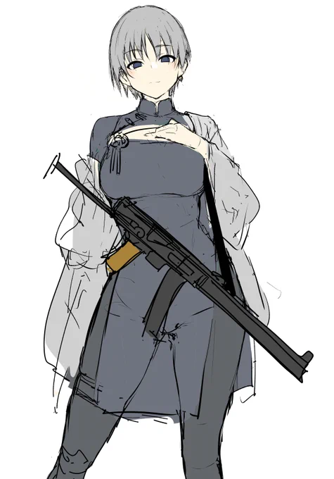 中華風悪役お姉さんみたいなキャラを考えてた