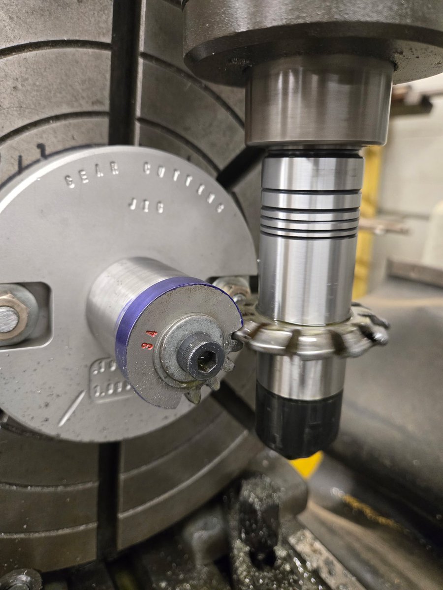 🔧🛠 Machining in Action!

James Key and Garrett Hodges were on the mill, using a rotary table to machine gears for the clock their class is building. These students are showing incredible precision, focus, and teamwork as they bring this project to life! ⏱️⚙️