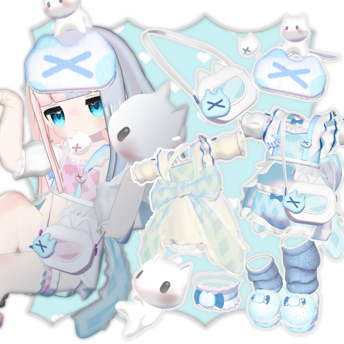 nyakopon310's tweet image. 【VRC】♡24hFree♡SugarBabyDoll♡キプフェル/まめふれんず♡ | NyakoponShop 

💙24時間無料配布💙
本日12:00~明日12:00

Boothのスキ押してくれたらうれしいです😻

nyakoponshop.booth.pm/items/7641223 #booth_pm #VRChat