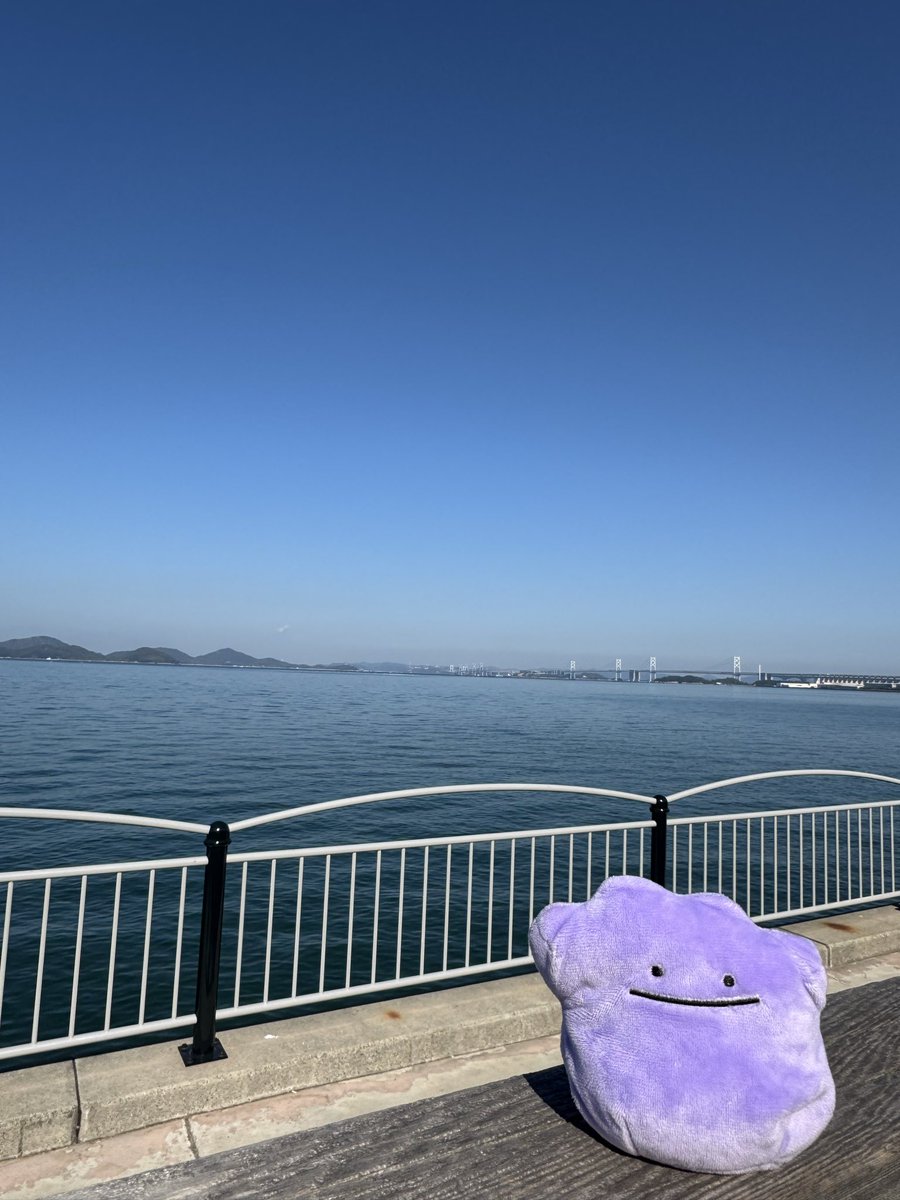 kykanriqe's tweet photo. goodbye香川。
是非ともまた来たい。

#香川県 
#うどん県
 #ポケ旅
#メタモン https://t.co/8z5UpkaPUE