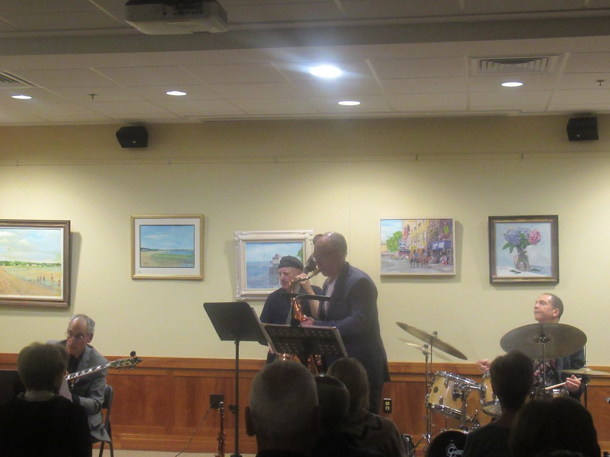QOTDCT's tweet image. #RecentlyInCT / #RecentConcertsInCT:
The Peter Hand Quartet @GwLibrary's #Byram branch, 11/13/2025,
presenting an evening of Brazilian #jazz