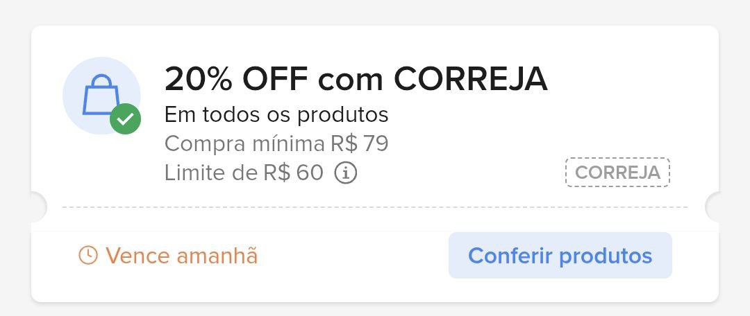 piradosachados's tweet image. 🚨 CUPOM MERCADO LIVRE 💛 

🎟 Código: CORREJA

🔥 20% OFF limitado R$60

ATIVE AQUI 👇
🔗 mercadolivre.com/sec/12Q246H