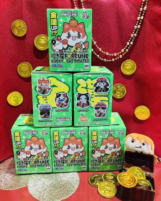 再入荷】 MEGA CAT PROJECT ワンピース ニャンピースニャーン！ 招き猫