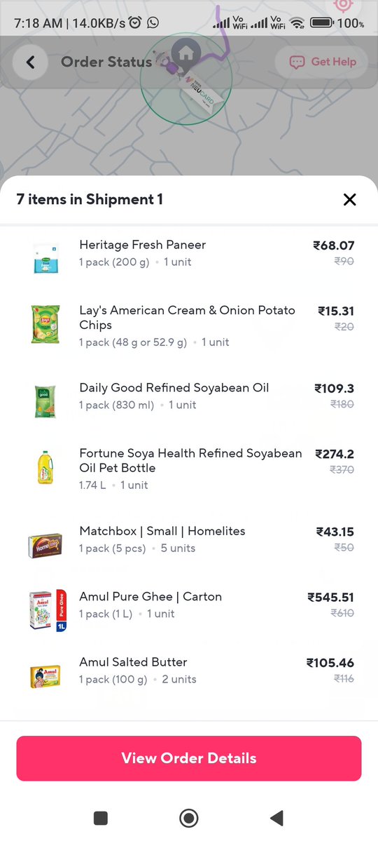 sahyogsamarpan's tweet image. zepto एक चोर कंपनी है उपभोक्ताओं के साथ फ्रॉड करती है अभी सुबह-सुबह मैंने एक order किया था zepto पर उसमे एक रिफाइंड का वेट 830 g दिखा रहा था ओर डिलीवरी किया गया 755g का इस तरह zepto उपभोक्ताओं के समान में से वेट चोरी कर रहा है zeptoएक चोर कंपनी है  zepto कों सभी ब्लॉक