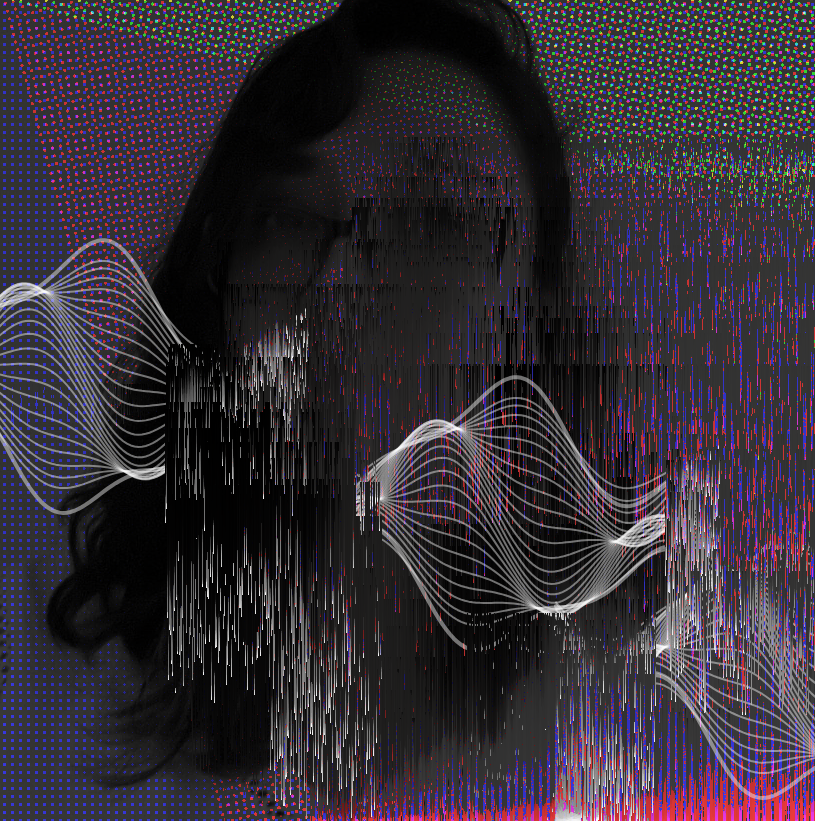 fabiyamada_art's tweet photo. color halftone, vaporwave wave, pixel sort. #glitcher https://t.co/hdwmv8B06Q