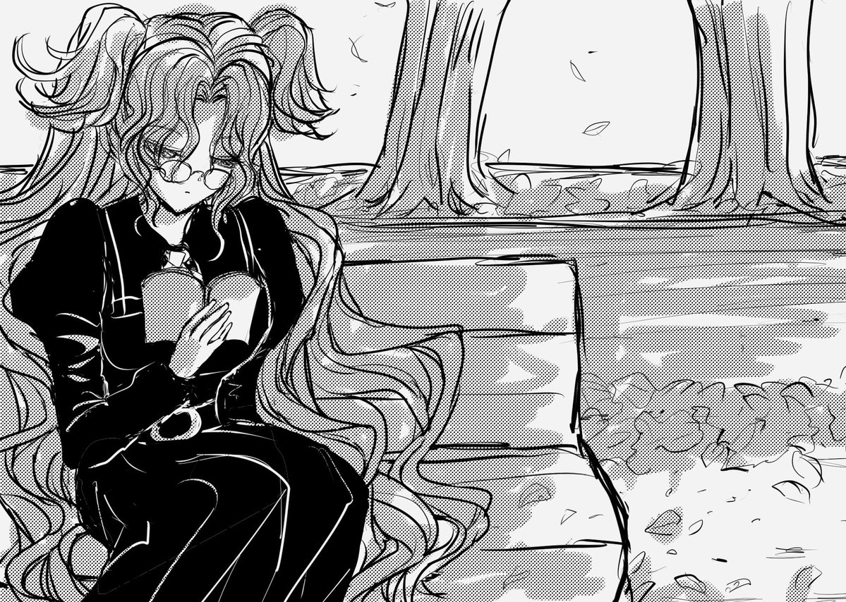 white03e's tweet image. #橋ティー3ワンドロワンライ
秋と読書

色ぬり失敗して1時間半かかった😆