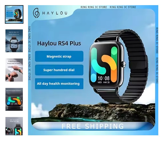 shopping_soma's tweet image. “Looking for a feature-packed but affordable smartwatch?
Check out the Haylou RS4 Plus
💥 Heart rate, SpO₂, and IP68 water resistance — all under budget! 

Shop - tinyurl.com/d337vs2b

 #SmartWatch #BudgetTech #Haylou