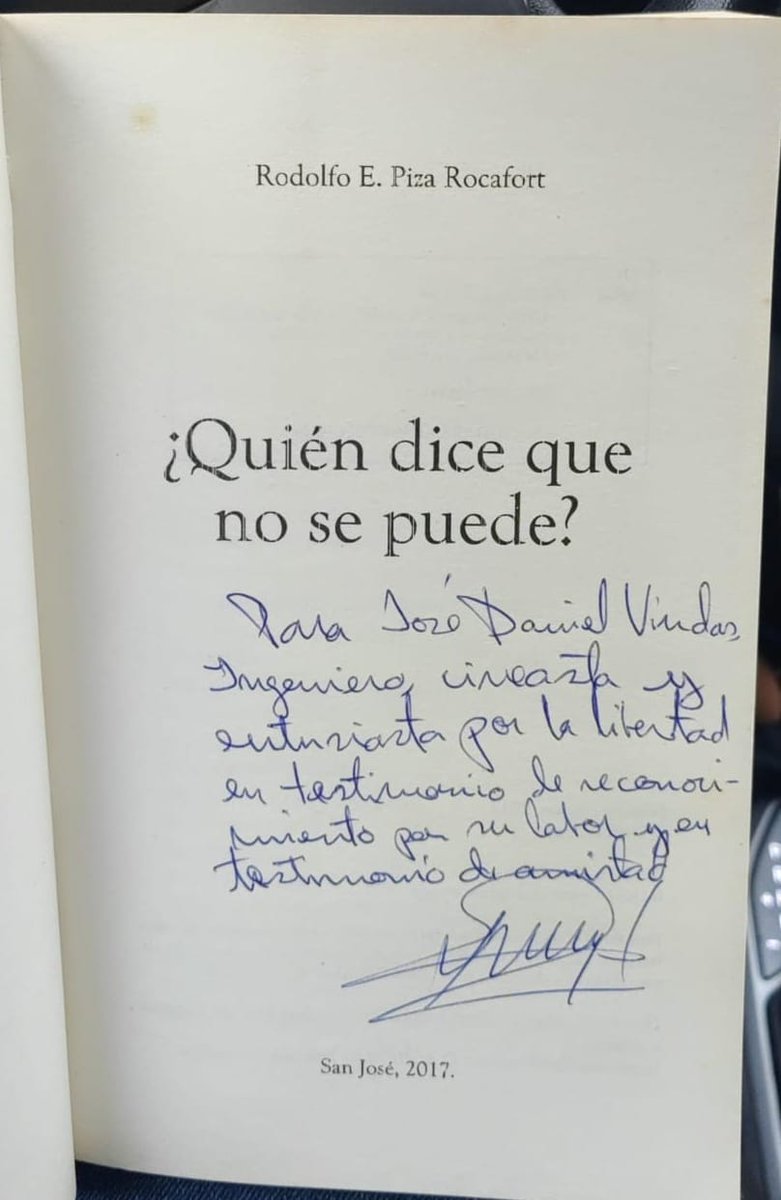 El pasado 20 de octubre tuve el honor de compartir con don Rodolfo Piza <a href="/RodolfoPiza/">Rodolfo Piza</a> en su programa "Al Punto con Piza", por CRC Radio 89.1 FM <a href="/CRC891Radio/">CRC891Radio</a>

Hablamos de Libertad y del documental que estrené este año @eslibertadcr

Muchas gracias por la invitación!