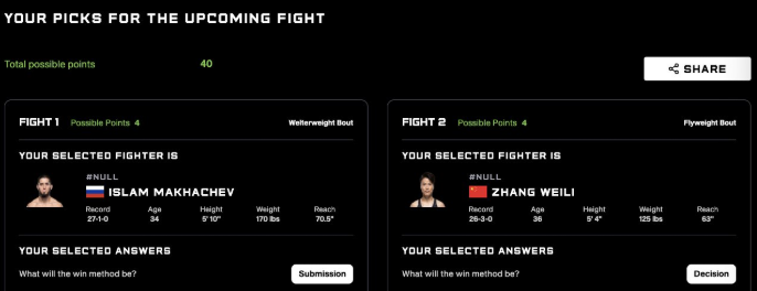 Are you betting on UFC?

Fight ID just integrated UFC Strike NOW into their ecosystem.

- connect your BSC wallet
- link your UFC Strike NOW account
- increase your $FP earnings
- improve your future $FIGHT airdrop allocation.

What is revolutionary here?
Since everyone has a