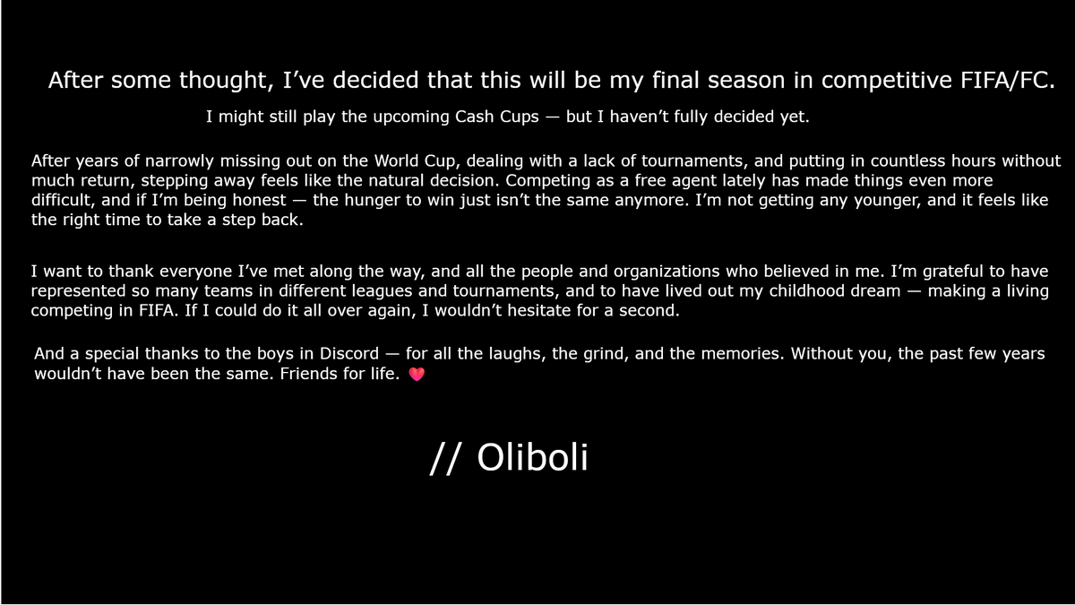 Oliboli__'s tweet image. All good things come to an end😕