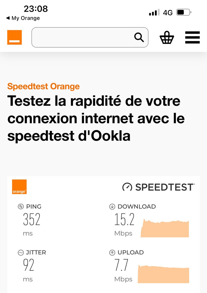 jovds's tweet photo. @OrangeBEFR problème de réseau? https://t.co/IeTdM25ziD