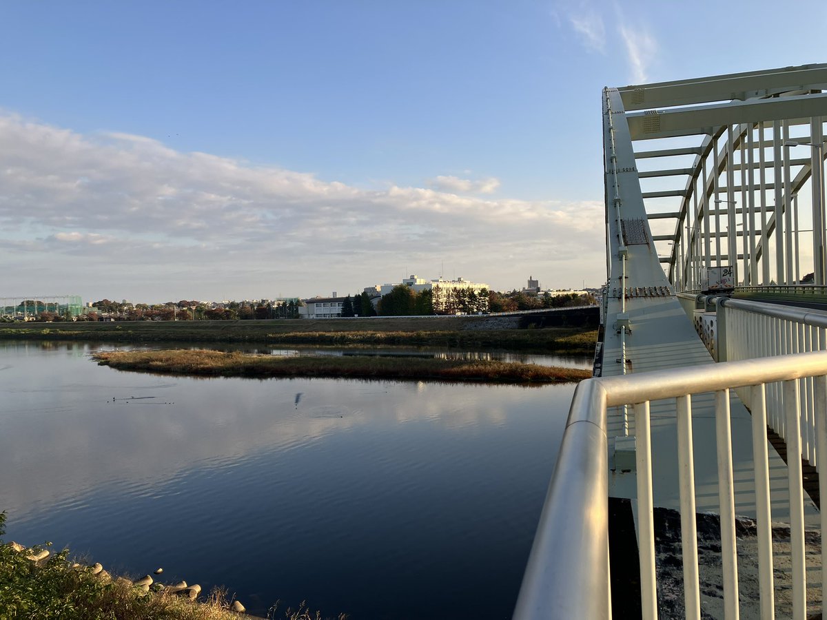 多摩川を渡り、川崎を抜けて都内に入ります👣 #zelvia #漢気チャレンジ