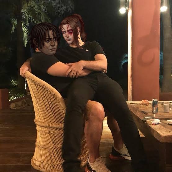 Juhkkk66's tweet image. A galera indo se preparar pra dormir a noite 
#Hexatombe #OrdemParanormal