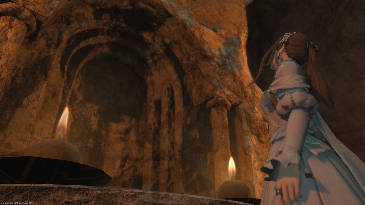 新生エリアの遺跡巡り楽しい。そして何かのクエストで訪れたのかただの雰囲気なのか思い出せませんｗ #本日のミドラン