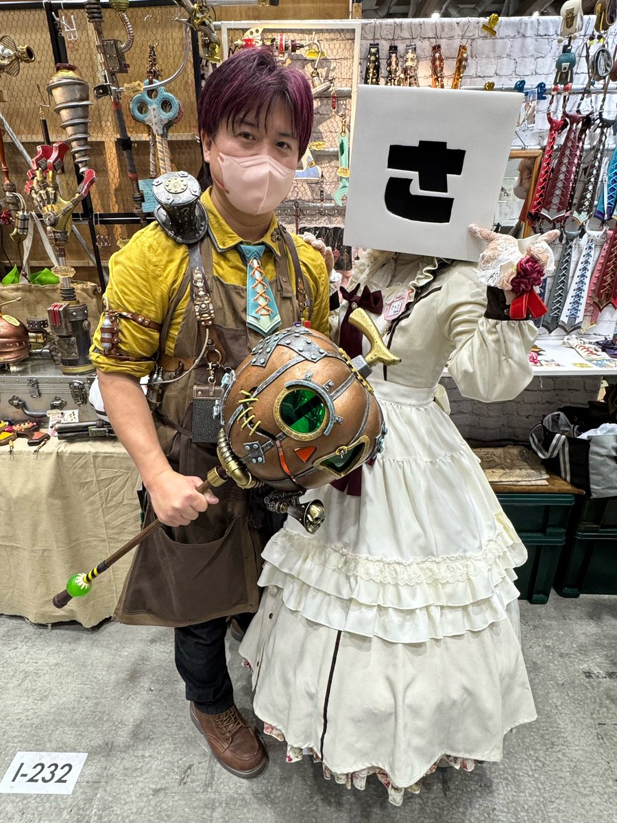 佐藤さん専用 デザフェス62 佐藤ちゃんレポートだよ〰︎① #蒸奇博 のランウェイで