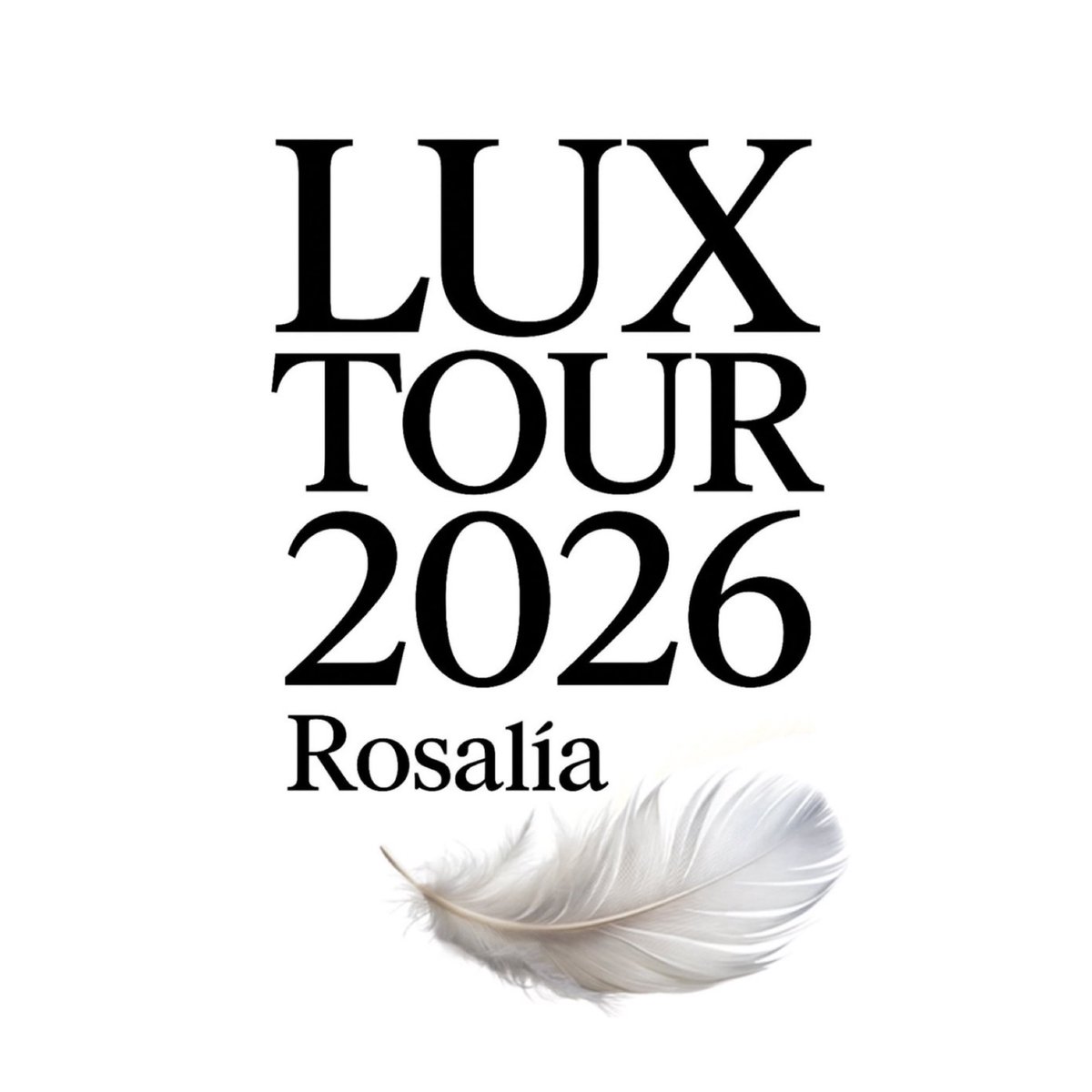 updatecharts's tweet image. ROSALÍA revelará as datas da “LUX TOUR” na próxima segunda-feira.