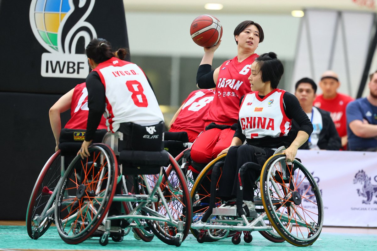 🔥🔥🔥
2025 IWBF ASIA OCEANIA 
CHAMPIONSHIPS 
女子：決勝
PLAYBACK
🔥🔥🔥

＜試合結果＞
中国　58-34　日本
