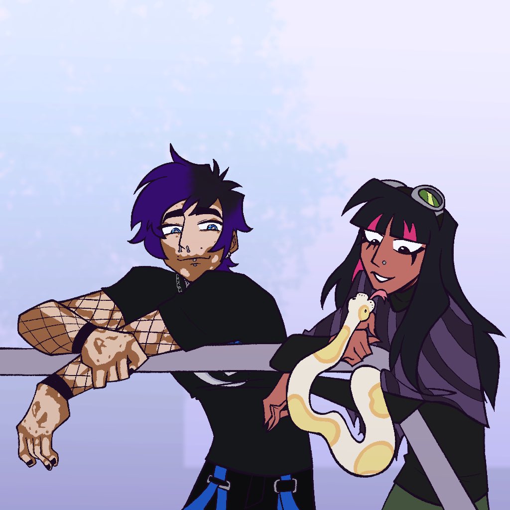 On set buddies! Thank you <a href="/lovingaka1/">quesofresco(comms open!)</a> for the comm, I love it so much!
#FarFetchedShow #FarFetchedOC