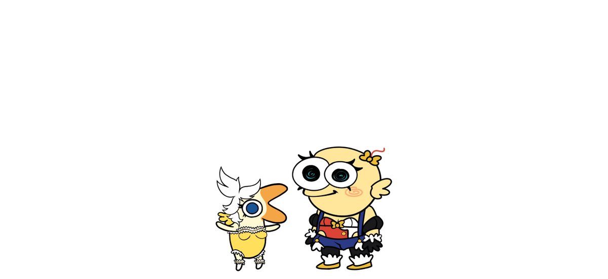 Just a Chicken and a Duck being friends hehe 💛