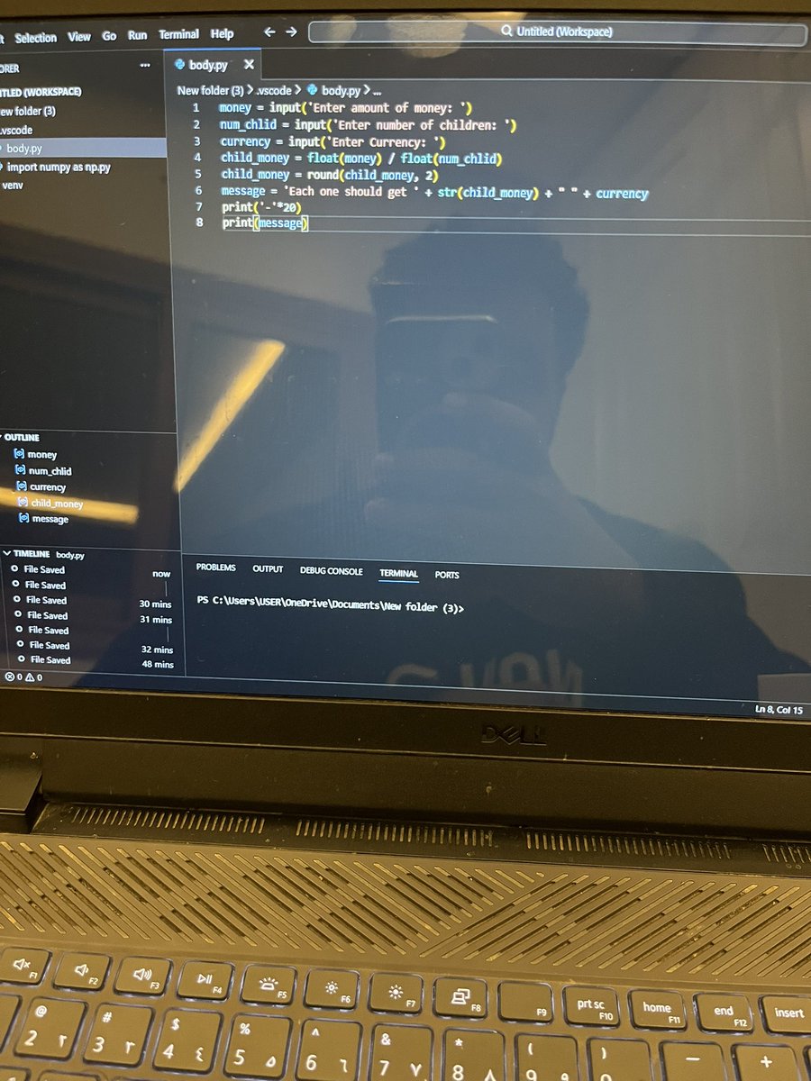 3bdullahWalled's tweet image. 🤩 1/1000day challenge to join FANNG 
 
طبعًا اول حاجة في الرود ماب هي إنِ اذاكر programing وطبعًا مفيش احسن من بشمهندس @codezilla_ 

كنت مشيت شويه في الكورس و قولت اراجع على ال exercise بتاعت الحاجات اللي كنت ذاكرتها علشان افكر نفسي بيها