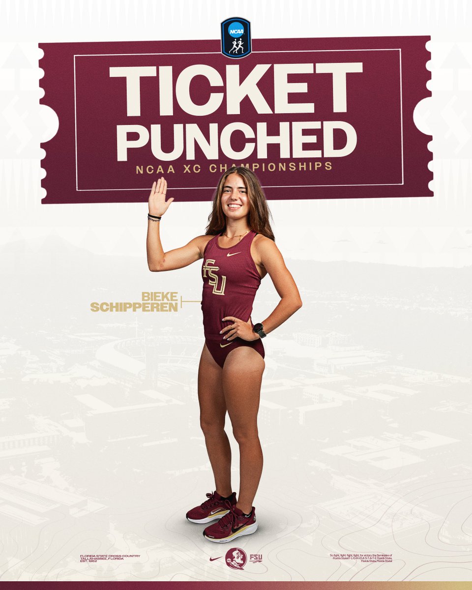 FSU_Track's tweet image. 𝐓𝐈𝐂𝐊𝐄𝐓𝐒 𝐏𝐔𝐍𝐂𝐇𝐄𝐃 ✈️

Congratulations to Isaac Hirshman Chandler, Bieke Schipperen and Rylee Blade on qualifying for the NCAA National Championship 🍢

#NoleFamily | #OneTribe