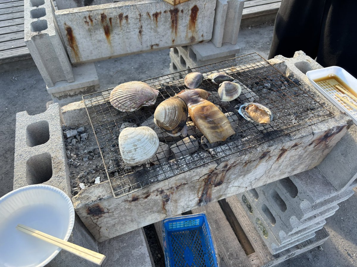 朝ラーからの海鮮