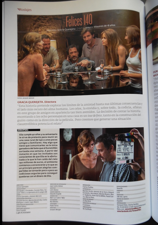 Las películas pasan a tal velocidad que a veces hay algunas que se nos escapan. Si es el caso de Felices 140, de Gracia Querejeta, es buen momento para verla todocoleccion.net/cine-peliculas….