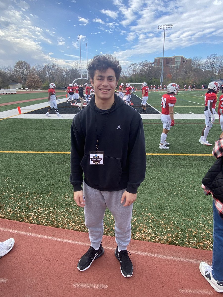 Had a great time at North Central today! Thank you <a href="/CoachDierking/">Shane Dierking</a> for having me out! <a href="/football_ncc/">NCC Football</a>