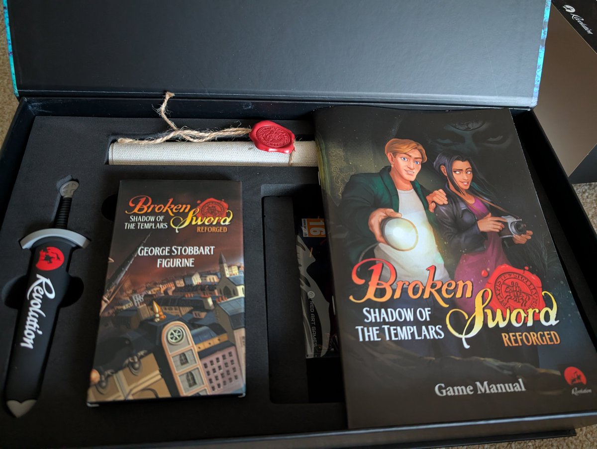 The team at <a href="/RevSoftGames/">Revolution Software</a> really know how to do a special edition. Nice. Although I now need a new record player to listen to the soundtrack.