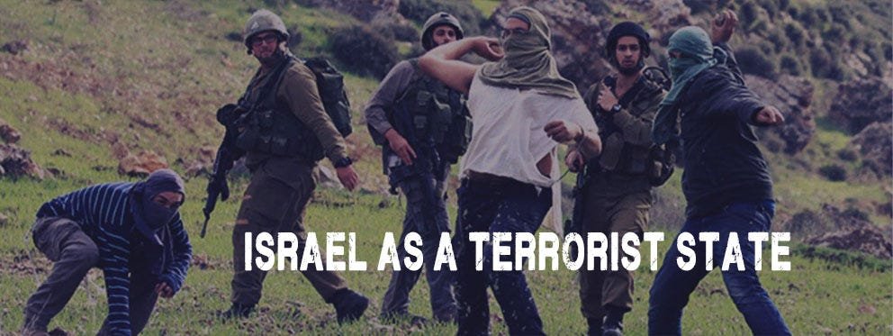 savtxtr's tweet image. Yes, #IsraelIsATerroristState  that has been physically manifesting itself for 75 years.
Nothing in #Palestine  began on #October7 .
The #IDF  are the most immoral armed thugs in the world.
The #Zionist  #Israeli  people are made up of mentally ill individuals united by evil.…