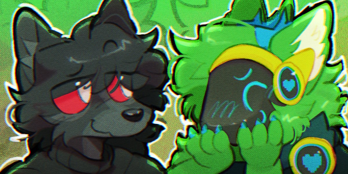 Lynxz &amp; Pix

I honestly just loved being able to see this cute art style with our characters.

Artist - <a href="/CopiTheCat/">Copi 🔜 Ibercon 2026! 🇪🇸</a>