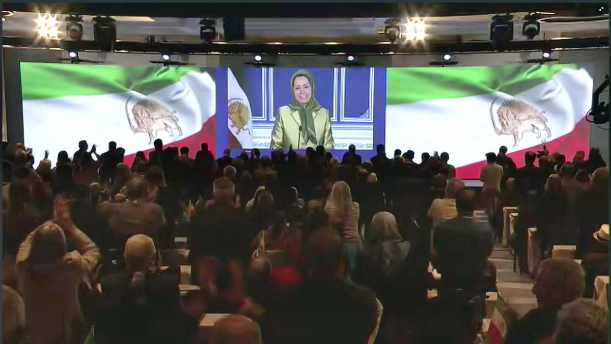 #FreeIranConvention2025, Washington DC
“No reform, no return to dictatorship—only a democratic republic. On the Nov 2019 uprising anniversary, #MaryamRajavi calls out a regime propped up by executions &amp;terror, urges the world to recognize the Iranian people’s right to resist.”