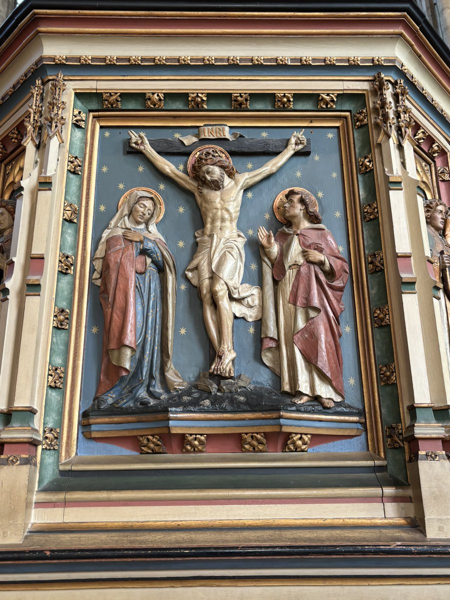 We adore you, O Christ, and we bless you,
because by your holy cross you have redeemed the world.
Amen.