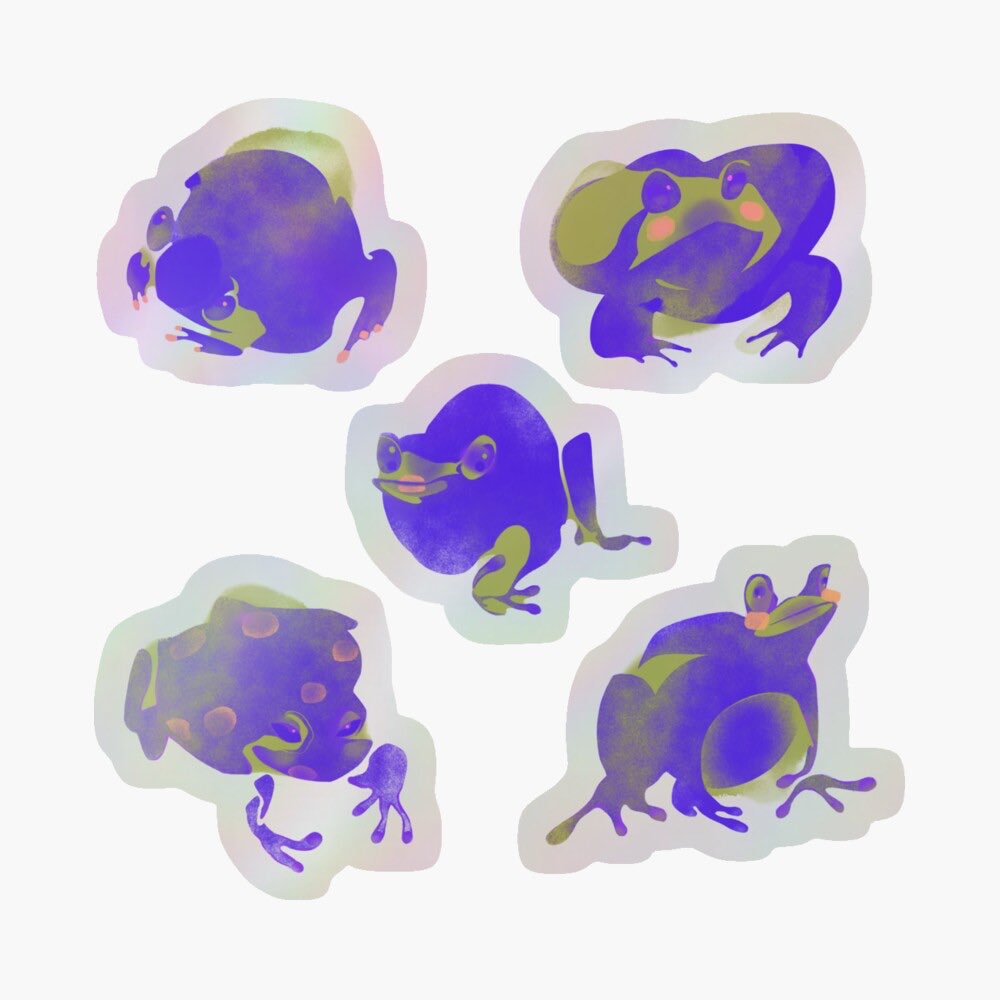 When in an art block… draw chunky froggo

No but fr this was so fun and I’m gonna make more quirky animals into stickers!

#frog #frogcore #frogmerch #illustration #freelanceillustrator #digitalart #digitalartist