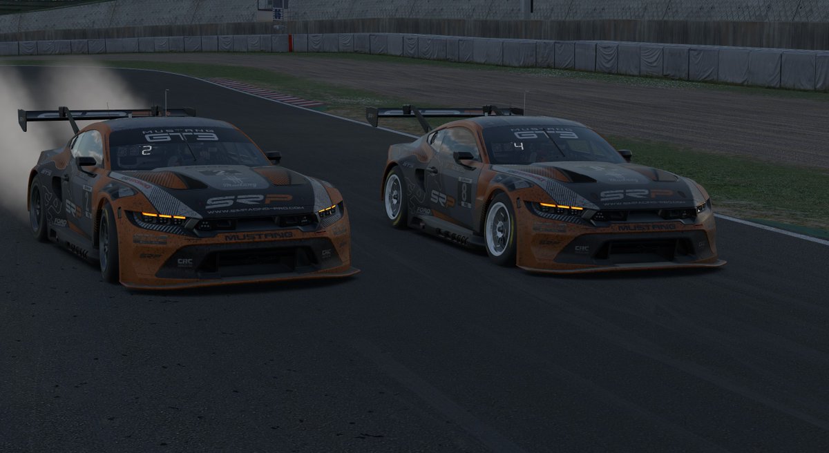 Acabamos la Suzuka 1000 colocando los dos coches de <a href="/SRPsimracingpro/">SRP SimRacing-Pro.com</a> en el Top 5 del Top Split!

P2 para el equipo Orange de <a href="/jasoilrace/">JaSoiLRace / Adrián Domínguez</a> y  <a href="/Abeltc10/">Abel Torres</a>  y  P4 para el Silver de <a href="/Stradi81/">Stradi</a>  y un servidor!

Como lo he disfrutado, grande equipazo! 🫶🏼