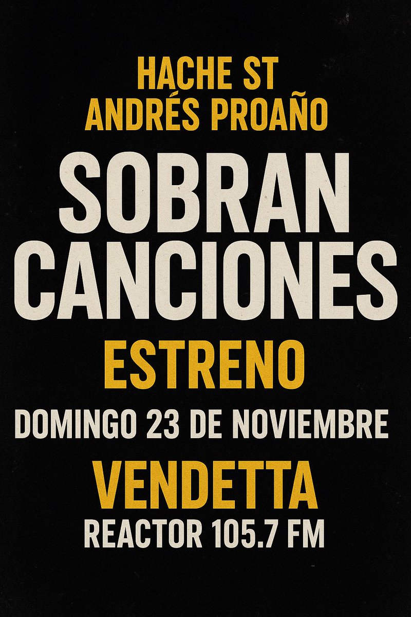 Nueva música #HachesT